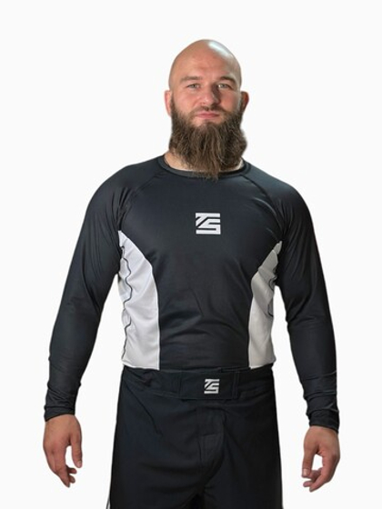 Рашгард Tomorrow Star черно-белый