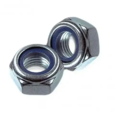 Гайка м8 50 шт самоконтрящаяся DIN 985 оцинкованная