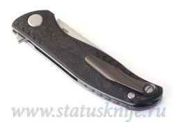 Нож Широгоров F3 NS M390 Ф3 Bronze CF 3D подшипникифотография - 11