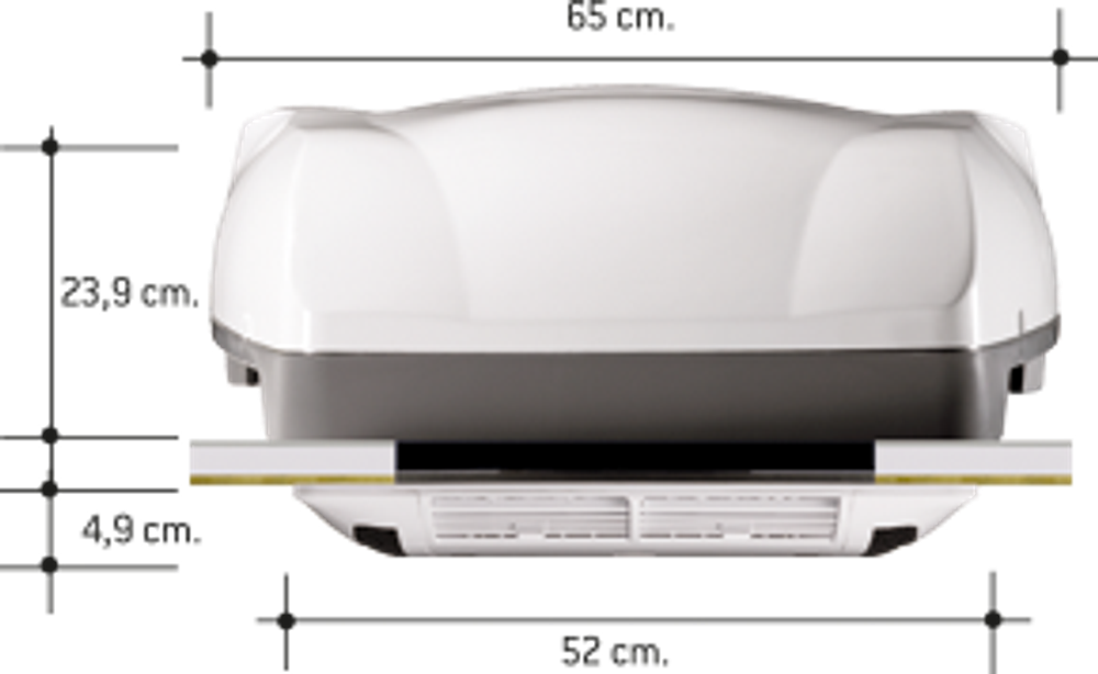 Автокондиционер Telair DualClima 12500H