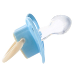 7661533 Соска-пустышка анатомическая, силикон, от 0 мес., цвет голубой