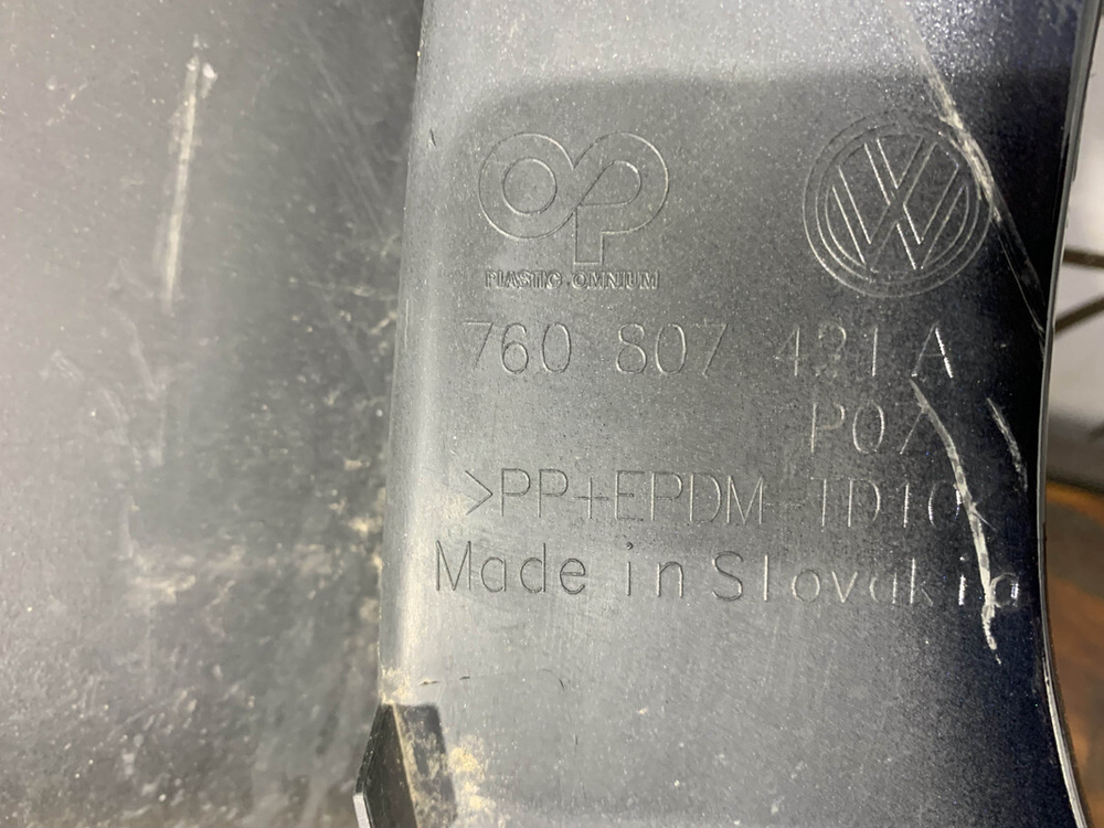 Бампер задний Volkswagen Touareg 3 18-нв Б/У Оригинал 760807417GGRU