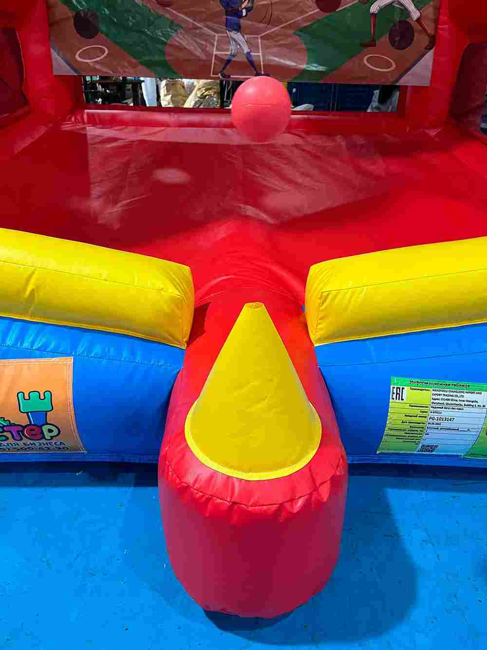 Надувная игра бейсбол «Меткий удар», 4*3*4 м