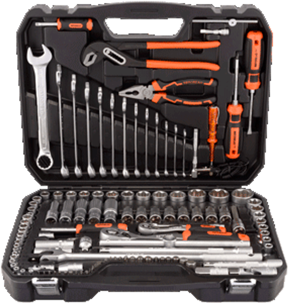 Набор инструмента 123 пр. 1/2" 1/4" Super Lock Professional