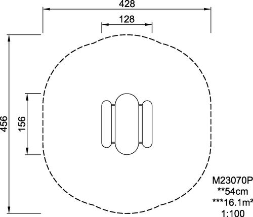Садовый Столик - 55 см