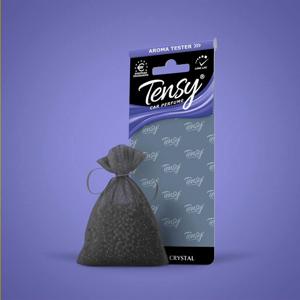 Ароматизатор "Tensy" мешочек с проб. Черный лед (12шт/бл)
