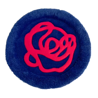 Коврик-лежанка синяя, 70х70