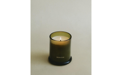Zara Home Свеча ароматическая Basilicum 150 г, растительный воск, аромат свежий цитрусовый, Горчичный