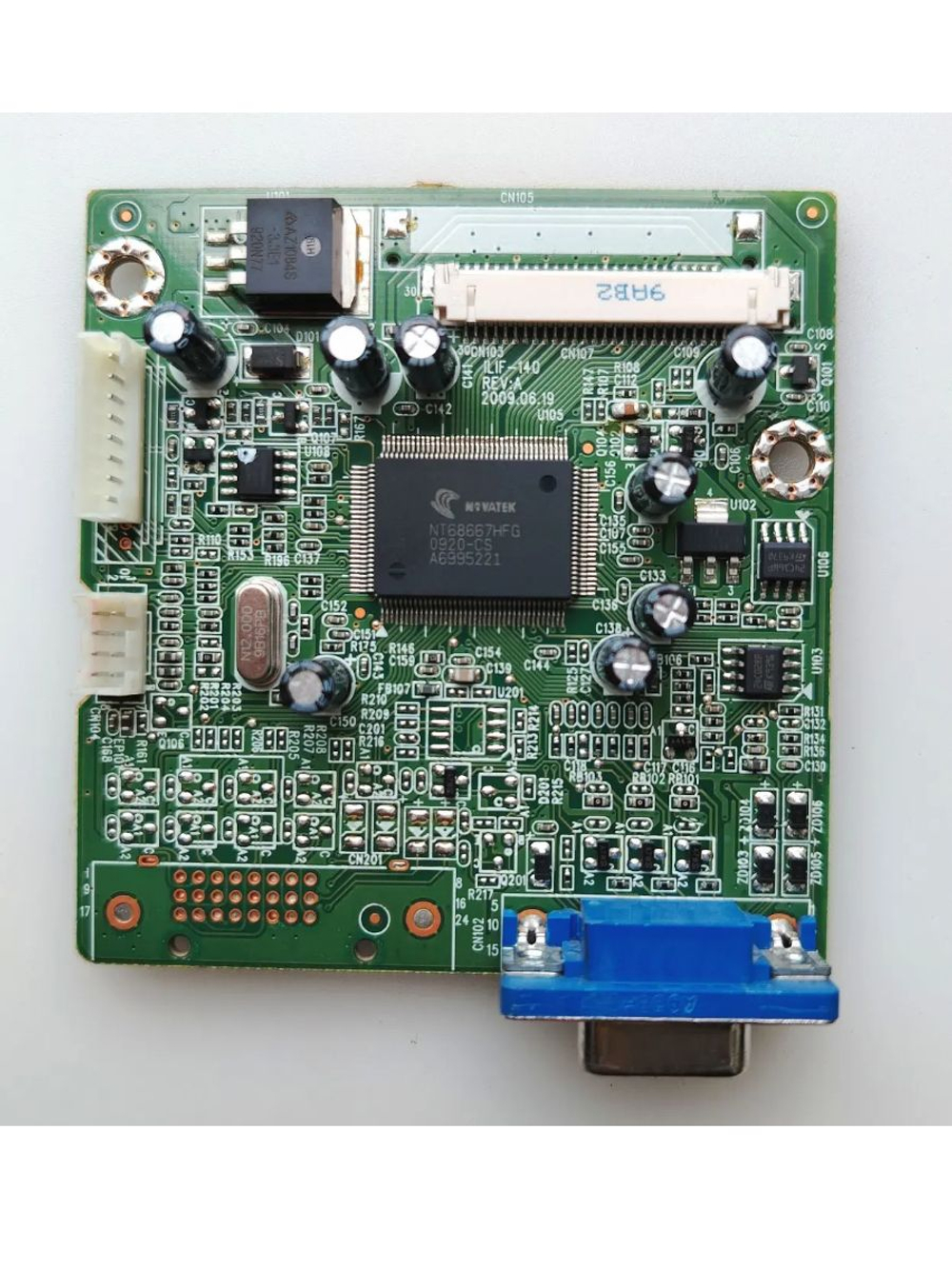 Плата питания монитора ACER V203H C 491361300100H