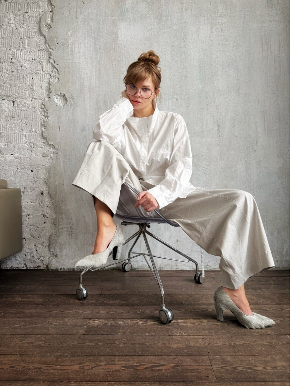 Туфли ALISE COW GREY