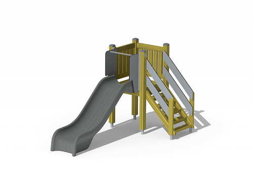 Горка с лесенкой