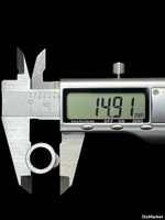 Поршень 157QMJ на 170 кубов (диам.61,00мм, п.15мм)