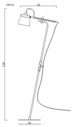 Торшер Imperiumloft RAM RAMFLOR01