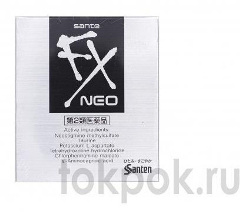 Японские капли для глаз Sante FX Neo, 12 мл