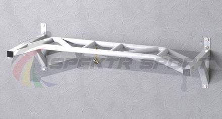 Турник настенный с мультихватом цельносварной Гефест цв. белый