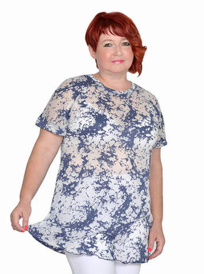 Туника из вискозы деворе Сабрина