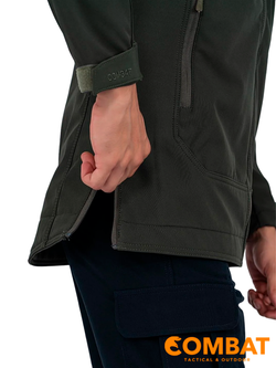 Куртка SoftShell Combat Tactical 307 (HAKİ-307C). Олива