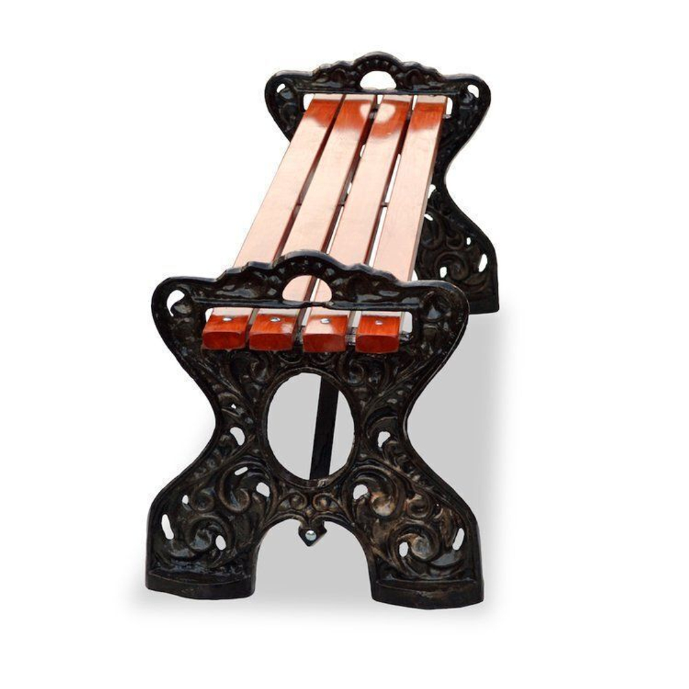 Банкетка чугунная «Камелия»