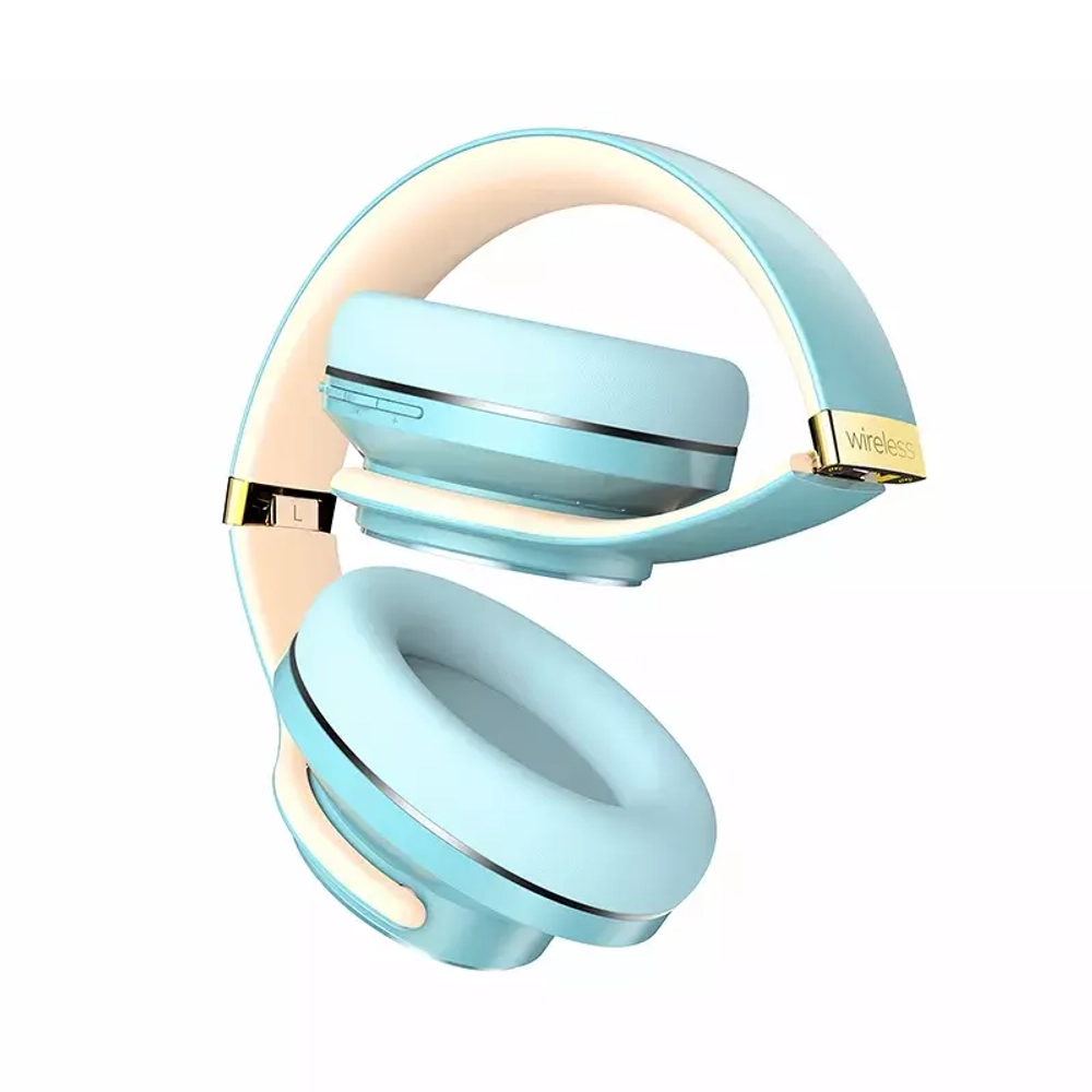 Bluetooth Наушники-колонки SODO Vogue.5 blue, гарнитура, голубая