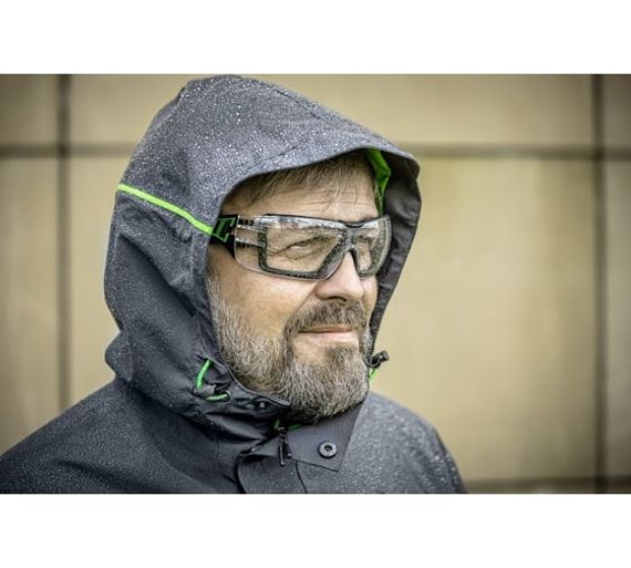 Куртка водостойкая темно-серая/зеленая HEINER Högert, арт. HT5K249