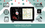 Магнитола для Toyota Tundra XK50 2007-2013, Sequoia XK60 2007-2022 - Vaycar VA77-0790 на Android 13, 8-ядер, 2Гб-32Гб, 4G SIM-слот