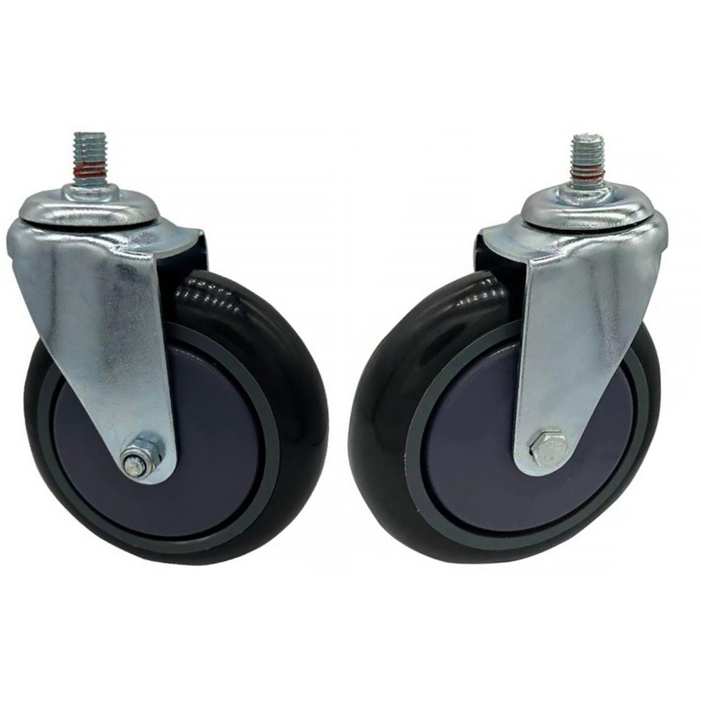 Колесо для покупательской тележки SM_125PU КБГПОП упаковка 4 шт