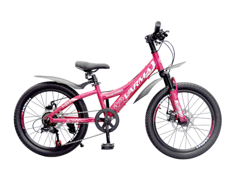 Велосипед 20" VARMA Denali H20DA р.10" 7ск. 2024+ розовый
