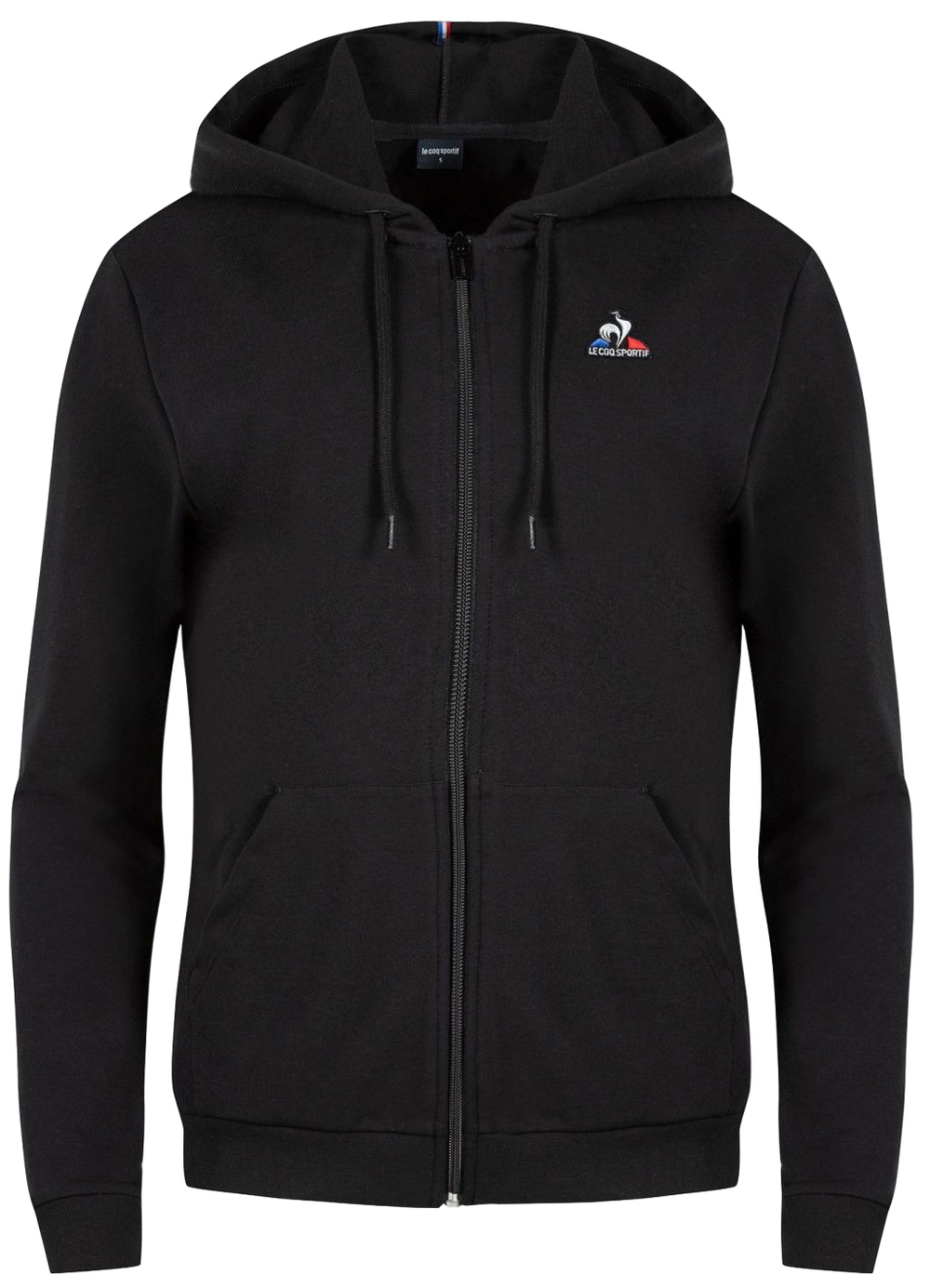 Женская теннисная куртка Le Coq Sportif ESS FZ Hoody No.1 W - Black