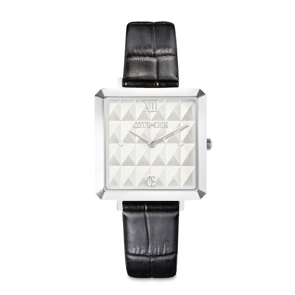 Часы Coeur de Lion Black-Silver 7660/71-1317