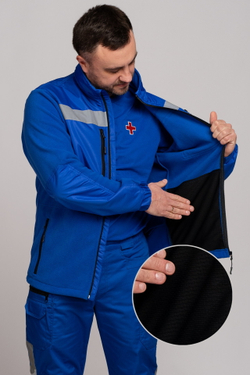 Толстовка флисовая мужская Скорая помощь Medicline