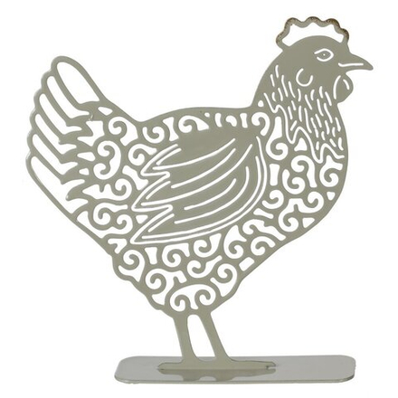 GAEM Фигурка декоративная "Курица", L16 W3,5 H18 см