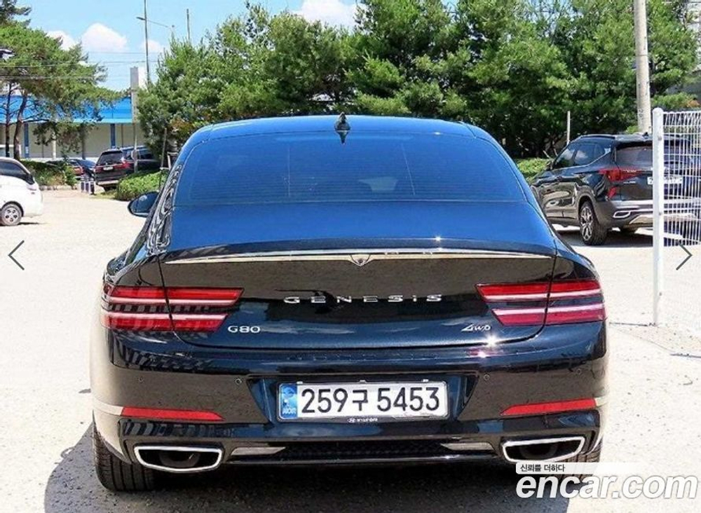 Genesis G80 (RG3) Бензин 3.5 Turbo 2WD (08.2020)