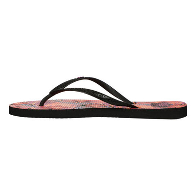 Женские теннисные кроссовки Reef Seaside Prints Flip-flops Women - Black, Multicoloured