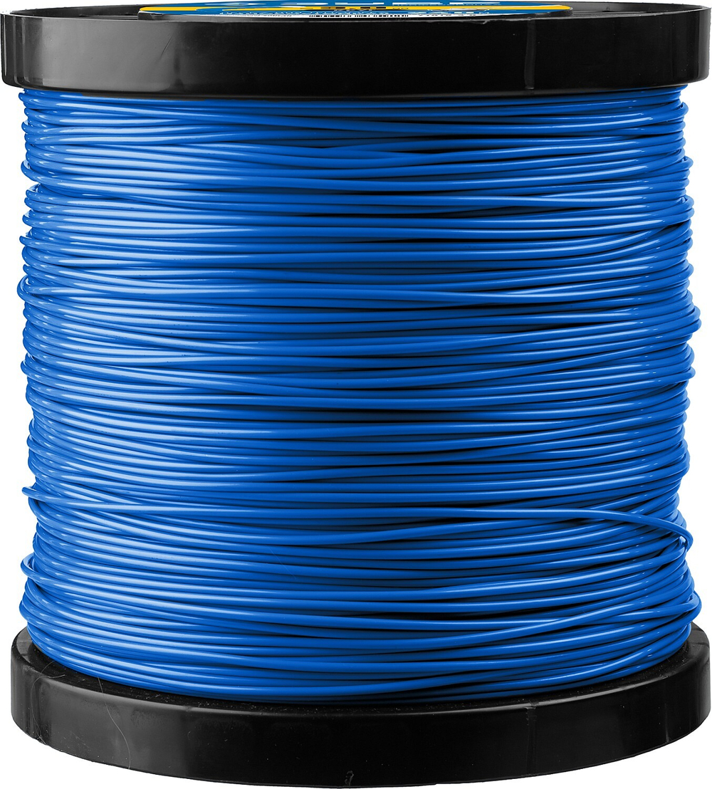 ЗУБР КРУГ, 2.4 мм, 400 м, леска для триммера, Профессионал (71015-2.4)