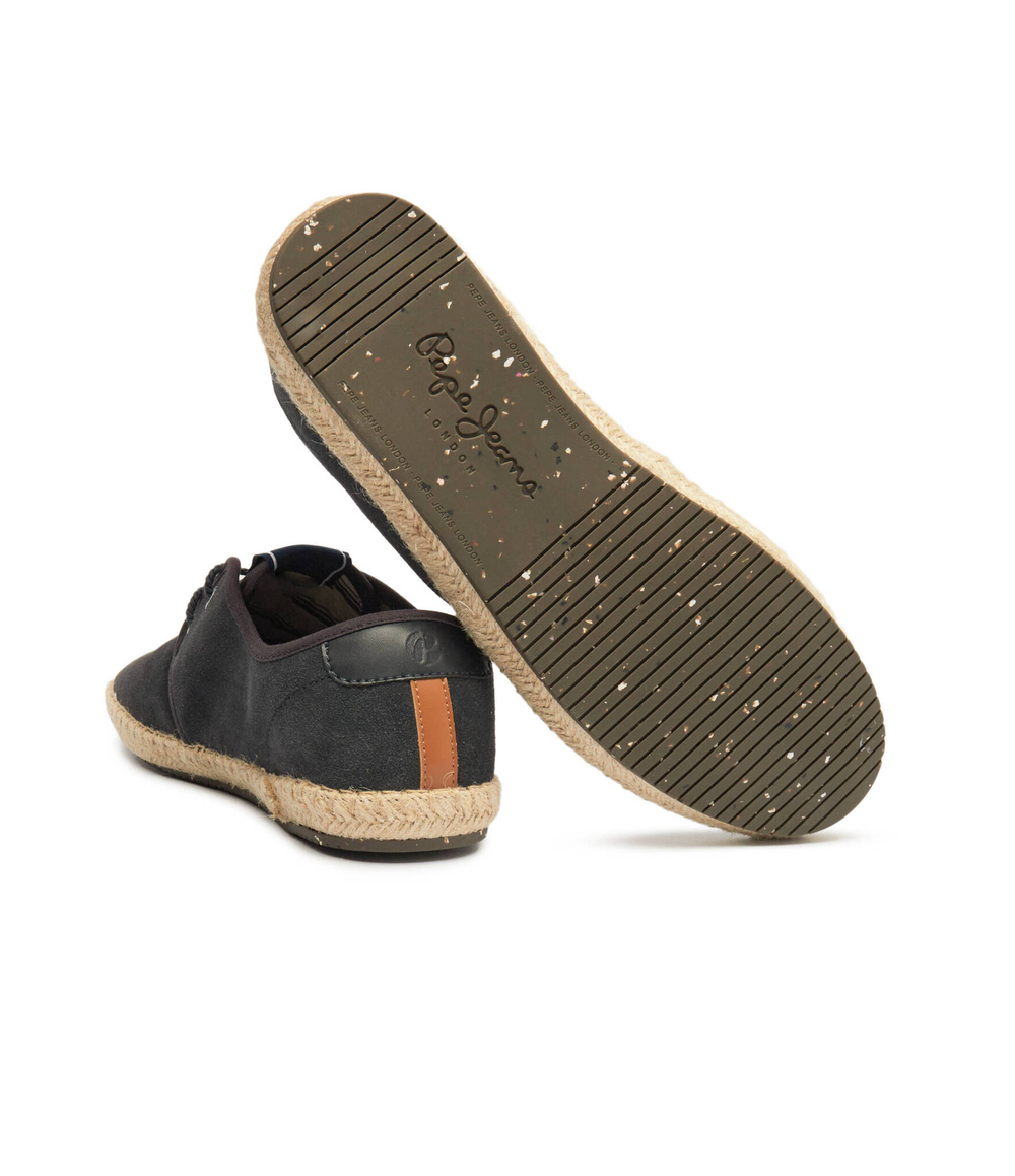 Кожаные эспадрильи tourist claic Pepe Jeans London - темно-синий(PMS10314)