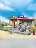 Набор City Life Портативный овощной магазин Playmobil 70320