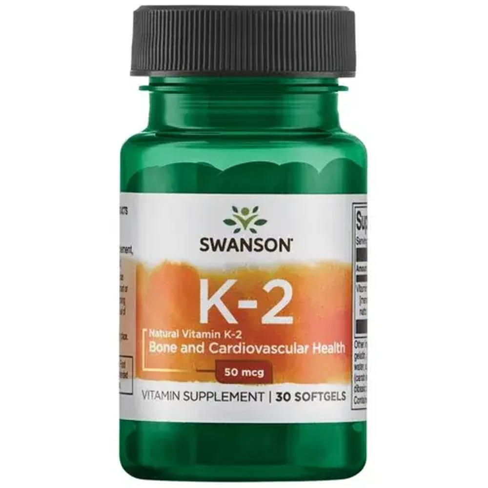 Swanson Витамин K2 50 мкг - 30 капсул