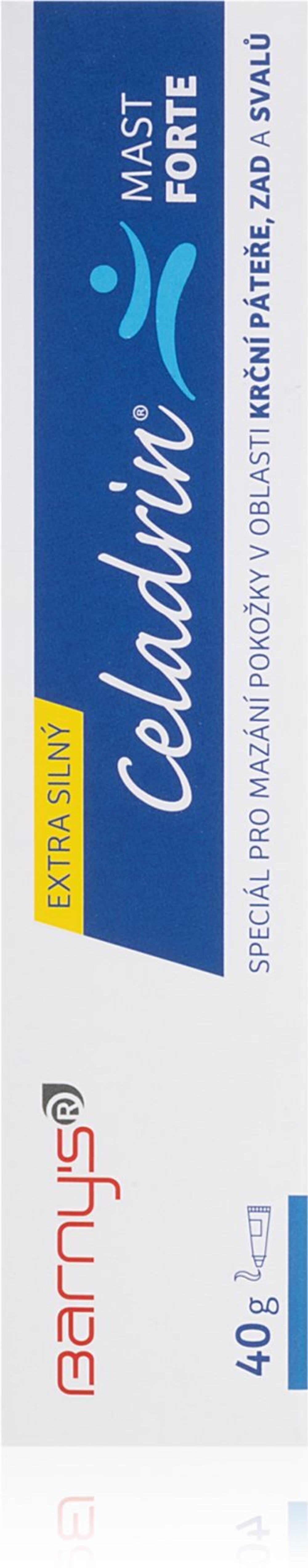 Barny's Celadrin mast FORTE - массажный крем для мышц и суставов /   40  g  / GTIN 8594156160449