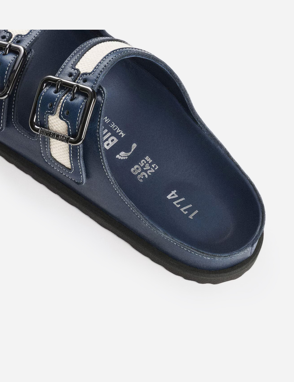 Birkenstock 1774 Arizona Canvas Mischmaterial " Midnight Navy Canvas"