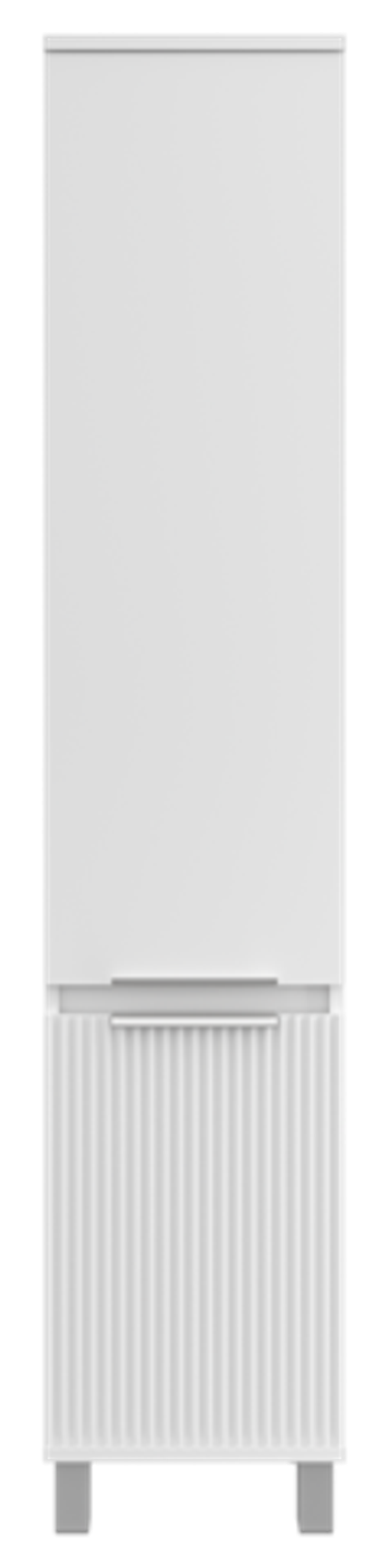 Шкаф - пенал Brevita Enfida 35 универсальный левый (белый)