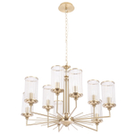 Люстра Crystal Lux GLORIA SP9 BRASS