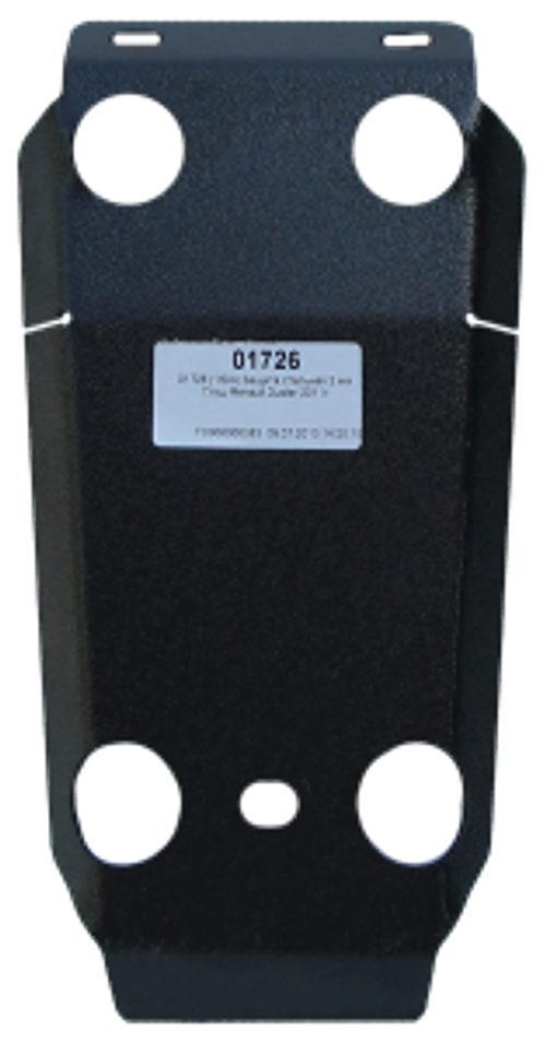 Защита Глушителя. 2 мм, Сталь. для Nissan Terrano 2014-2022, Renault Duster 2012-2015 MOTODOR.01726