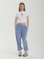 Женская Футболка Ribbon Logo Slim