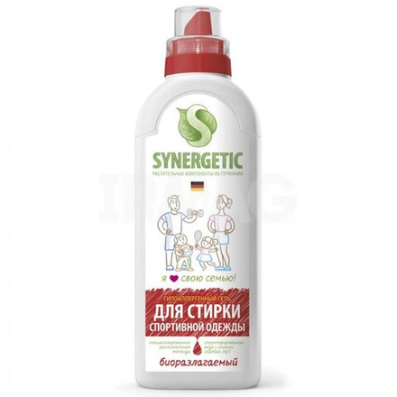 Synergetic Гель для стирки спортивной одежды и мембранных тканей 750 мл