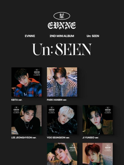 Альбом EVNNE - UN: SEEN 2nd Mini Album DIGIPACK 7 Version SET