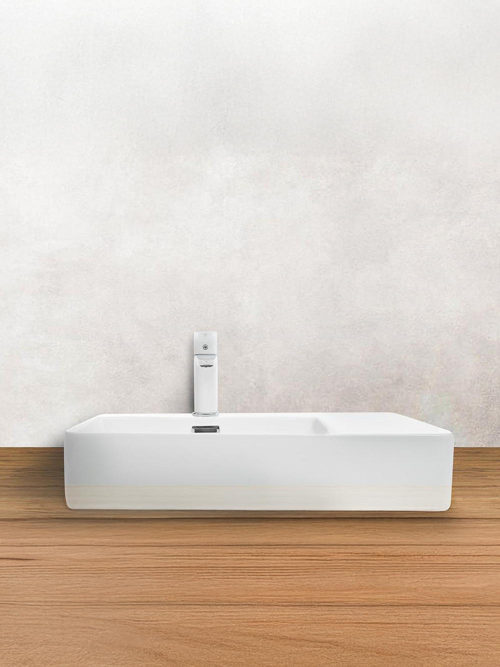 Раковина накладная WeltWasser WW  ELBACH 2223 L 605х430х125