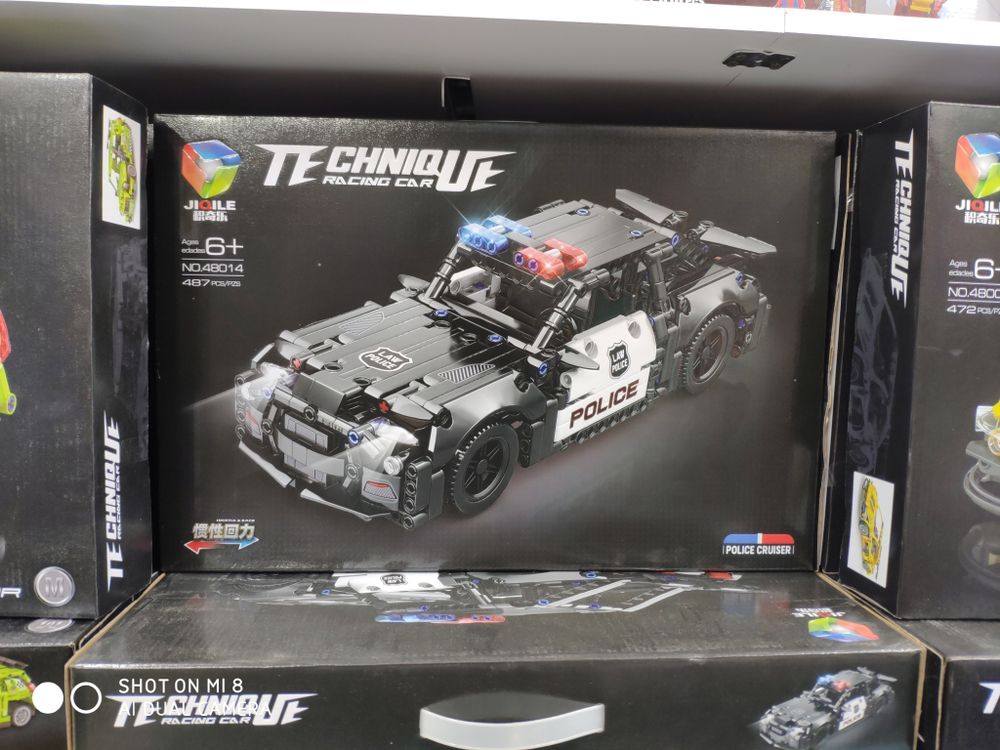 Конструктор автомобиль - спорткар Техник "TECHNIQUE, Racing Car NO.48002/ JIQILE", Porsche 911 492 деталей