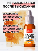 Жидкая акриловая краска LIQUID ACRYLIC «Морковная»