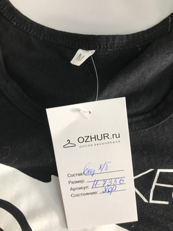 Футболка для повседневного гардероба, маркировка М, визуально на 46 размер