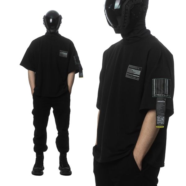 Футболка Prisoner Kimono черная - фото 2